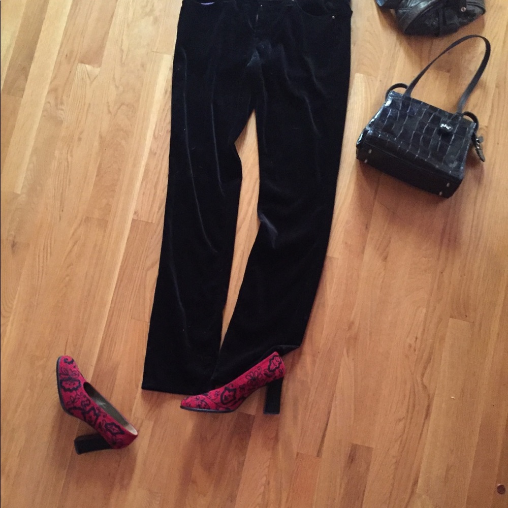 Seven for All mankind velvet pants