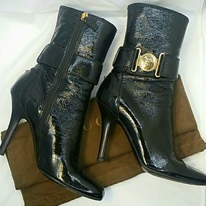 (100% Authentic) Patent Leather Gucci Ankle Boot!
