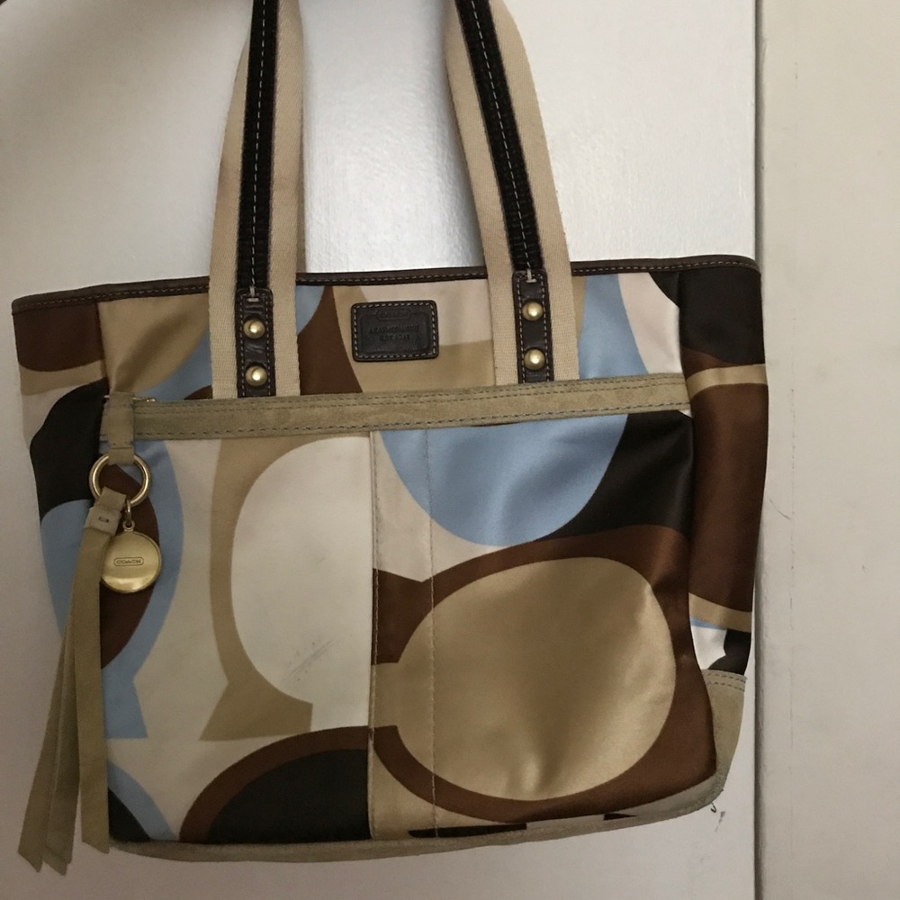 Coach shopping tote