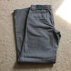 Men's American Eagle pants; gray; 32x36