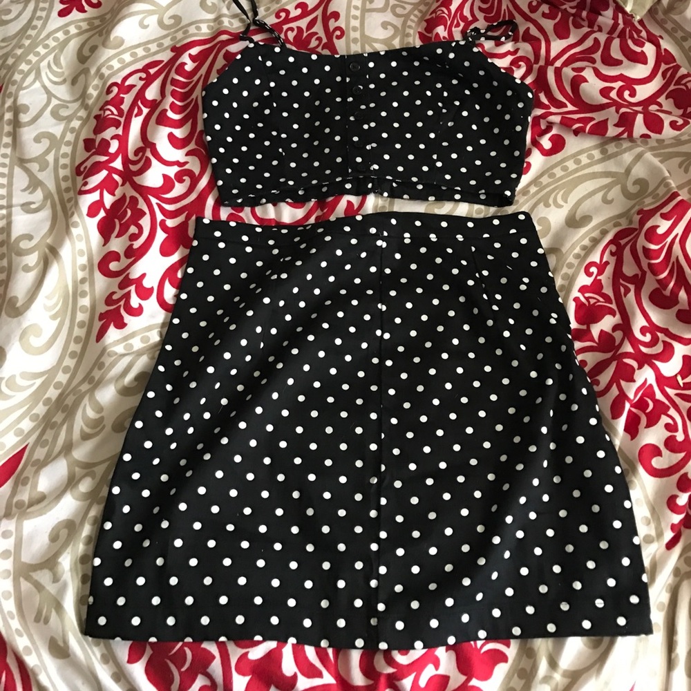 Crop top set