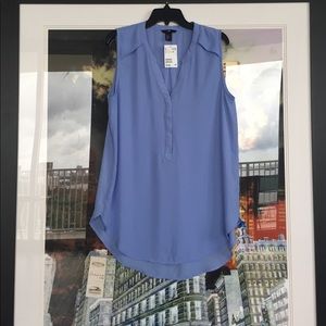 H&M hi-lo sleeveless blouse