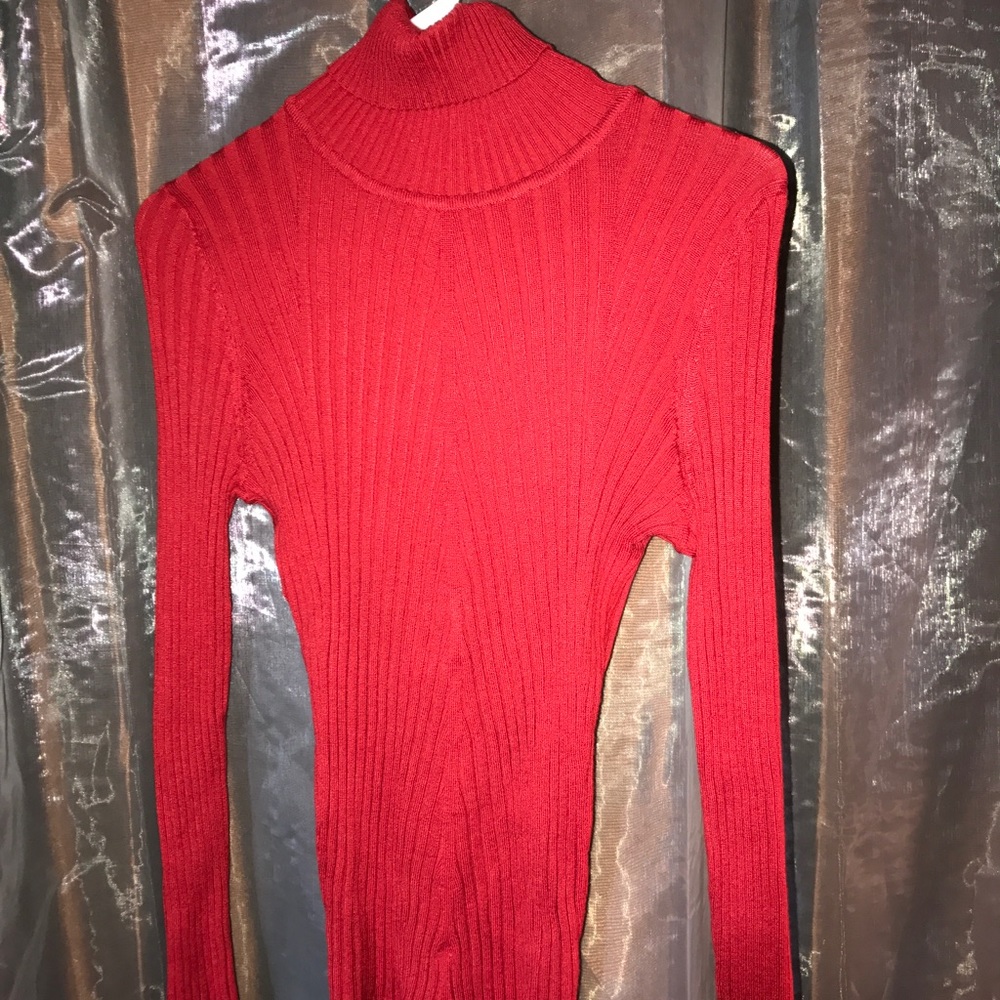 It's Our Time Red Turtleneck