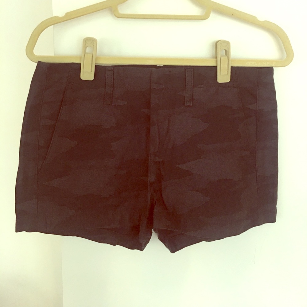 Rag and bone camo shorts
