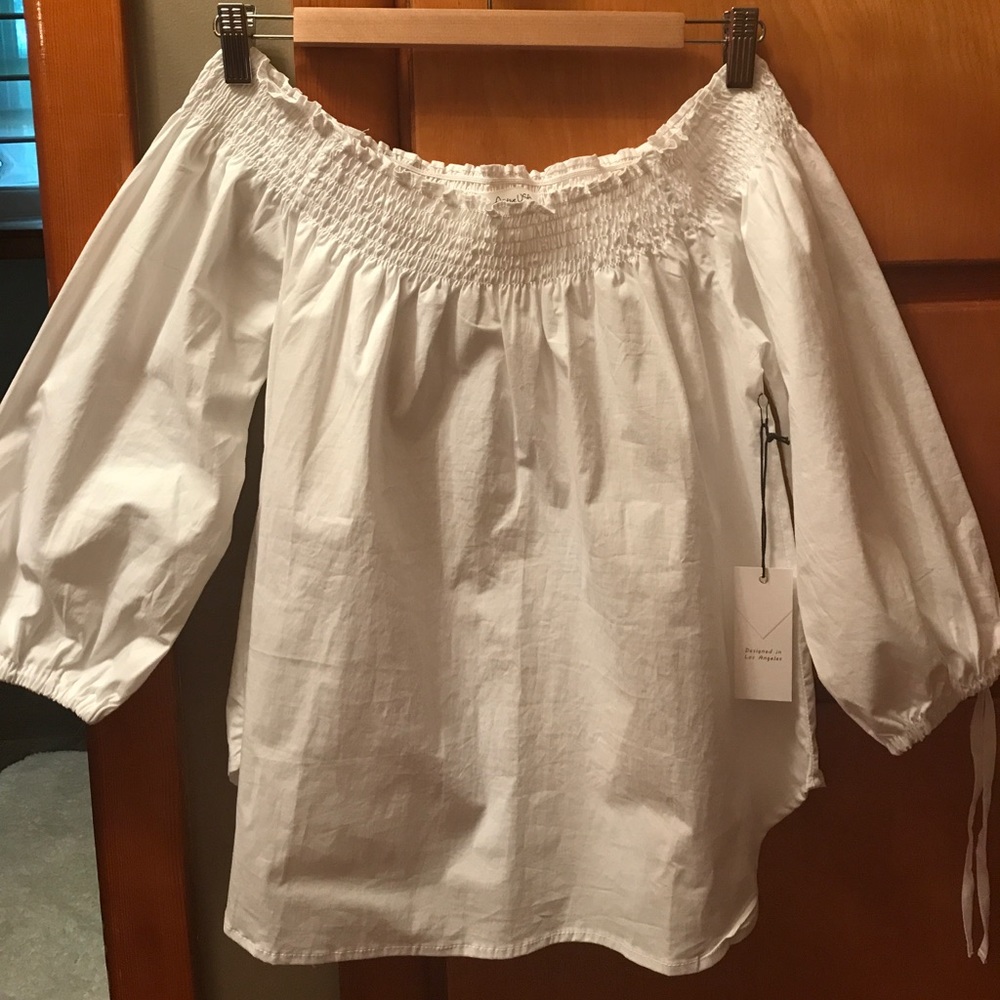 Off the shoulder blouse