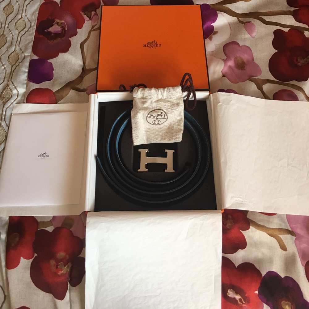 Hermes Reversible Strap Belt