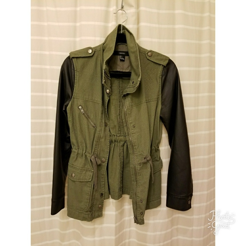 Forever 21 Military Jacket