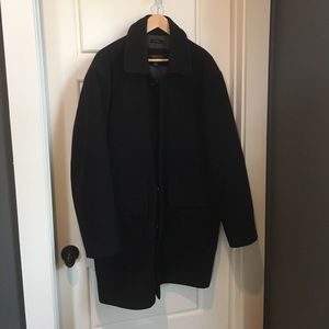 Claiborne Navy Blue Peacoat. Men's size L/G.
