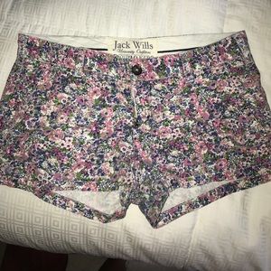 Jack Wills floral shorts