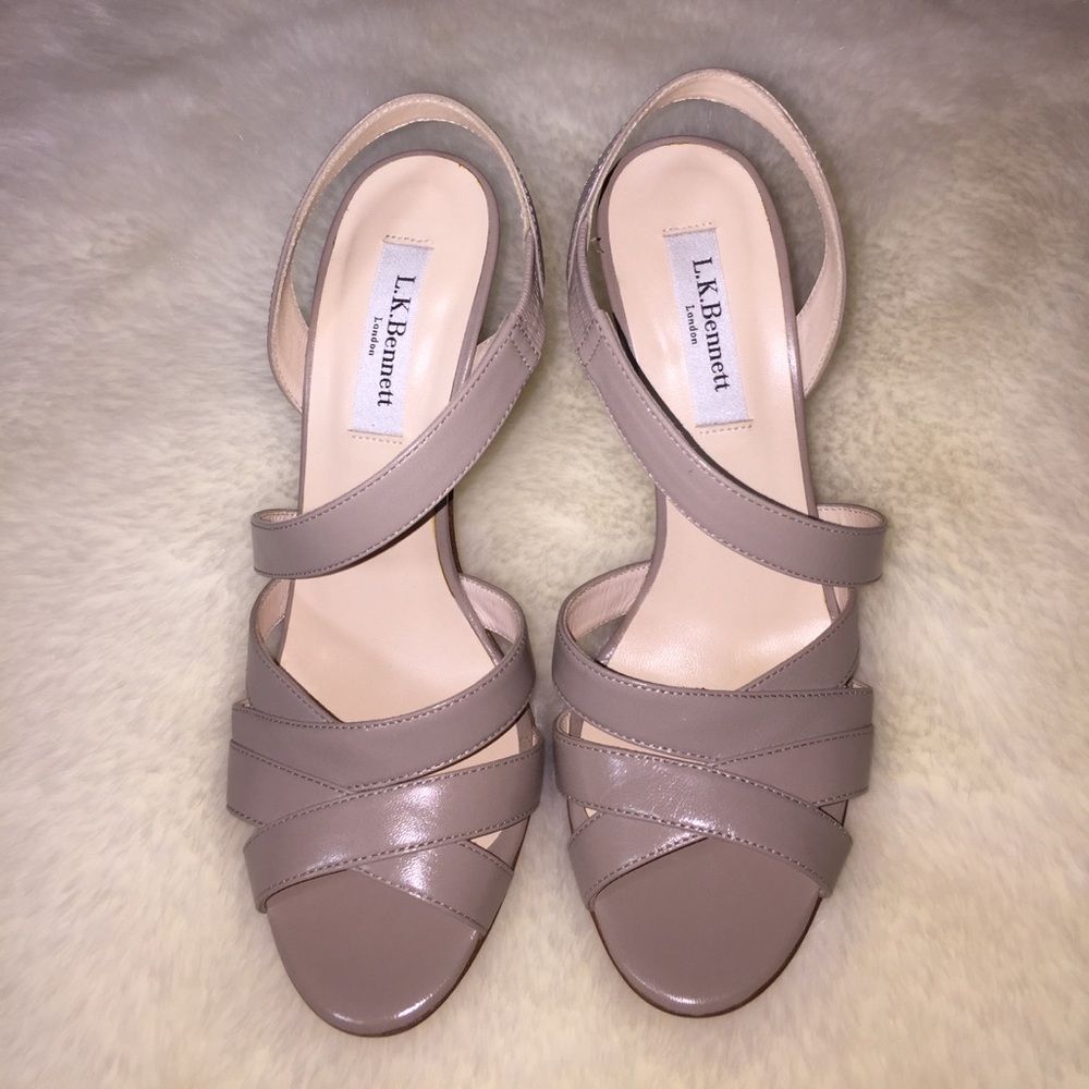 L.K. Bennett sandals size 36 (5-1/2???)