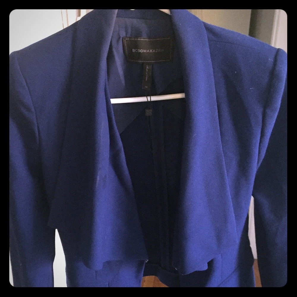 Royal Blue BCBG fitted blazer