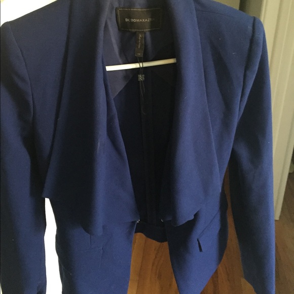 Royal Blue BCBG fitted blazer - Picture 2 of 4