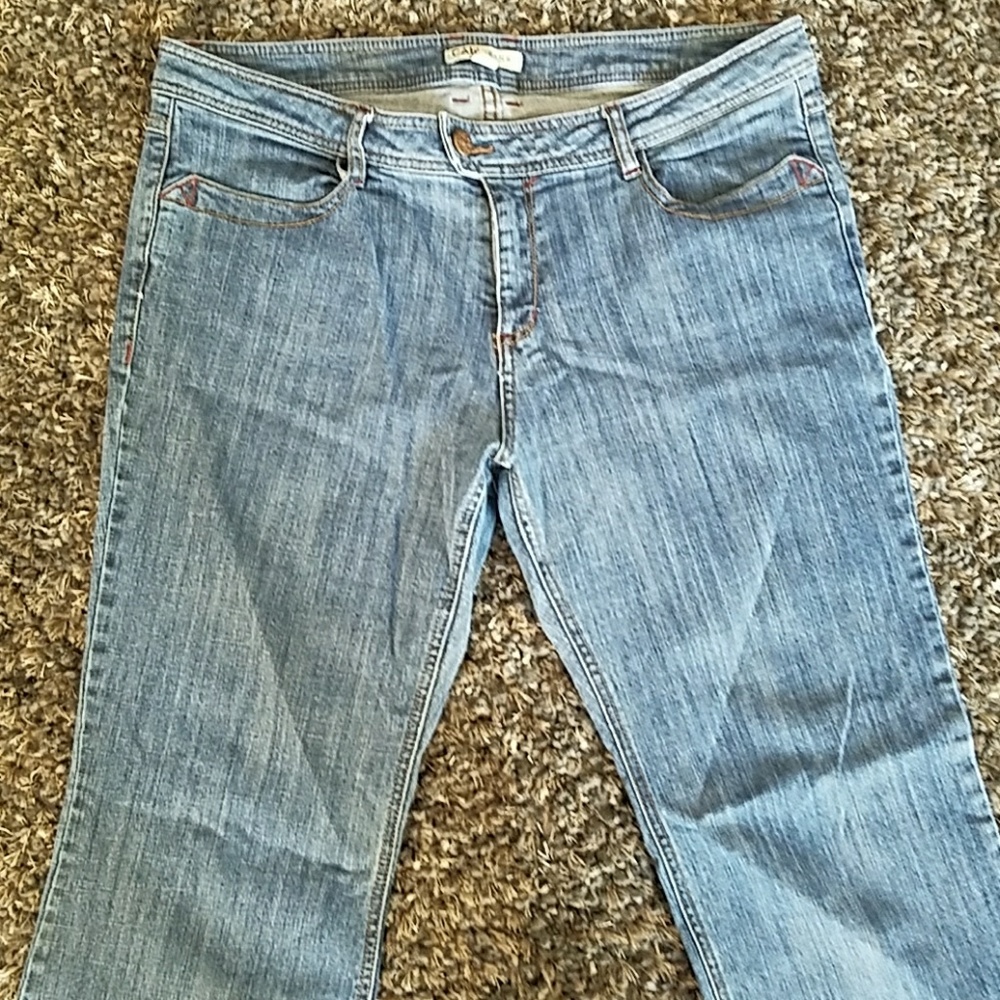 Cabi Button Down Pocket Jeans