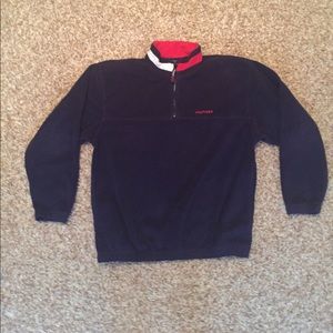 Men's size Large Tommy Hilfiger 1/4 zip fleece.