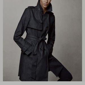 Ann Taylor denim trench