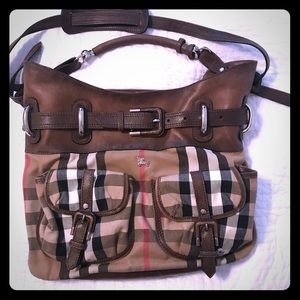 Official Burberry Saddle Bag