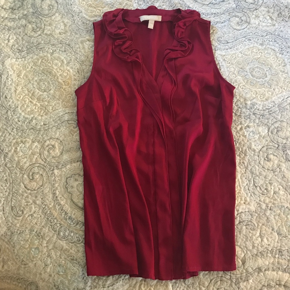 Gorgeous silk banana republic blouse