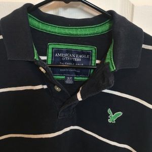 AEO long sleeve polo