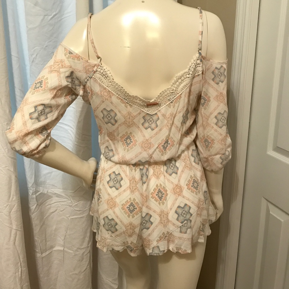 Kendall & Kylie Boho Romper Small