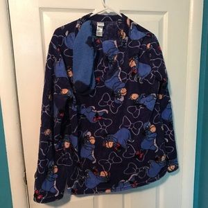NWOT Eeyore fleece pajama set