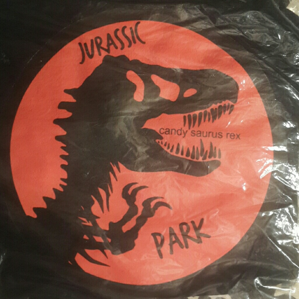 Candysaurus Rex Jurassic Park tshirt