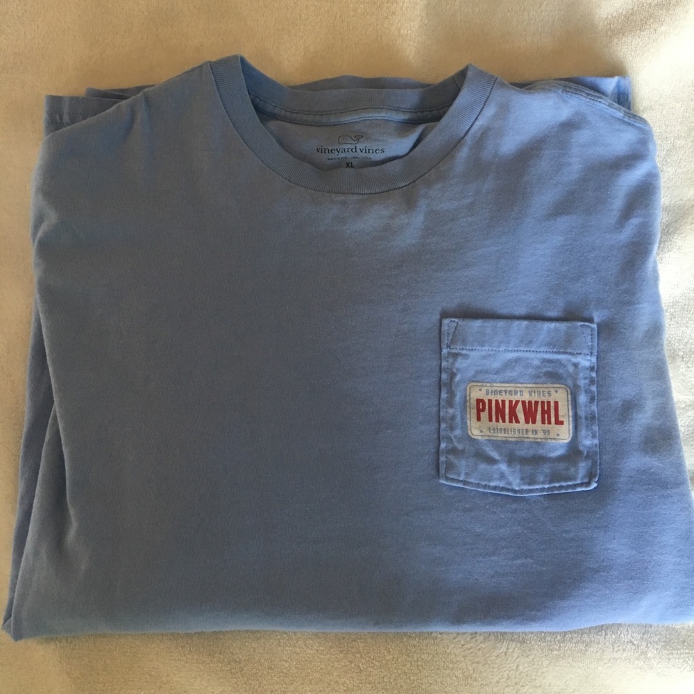 Vineyard Vines long sleeve blue t shirt