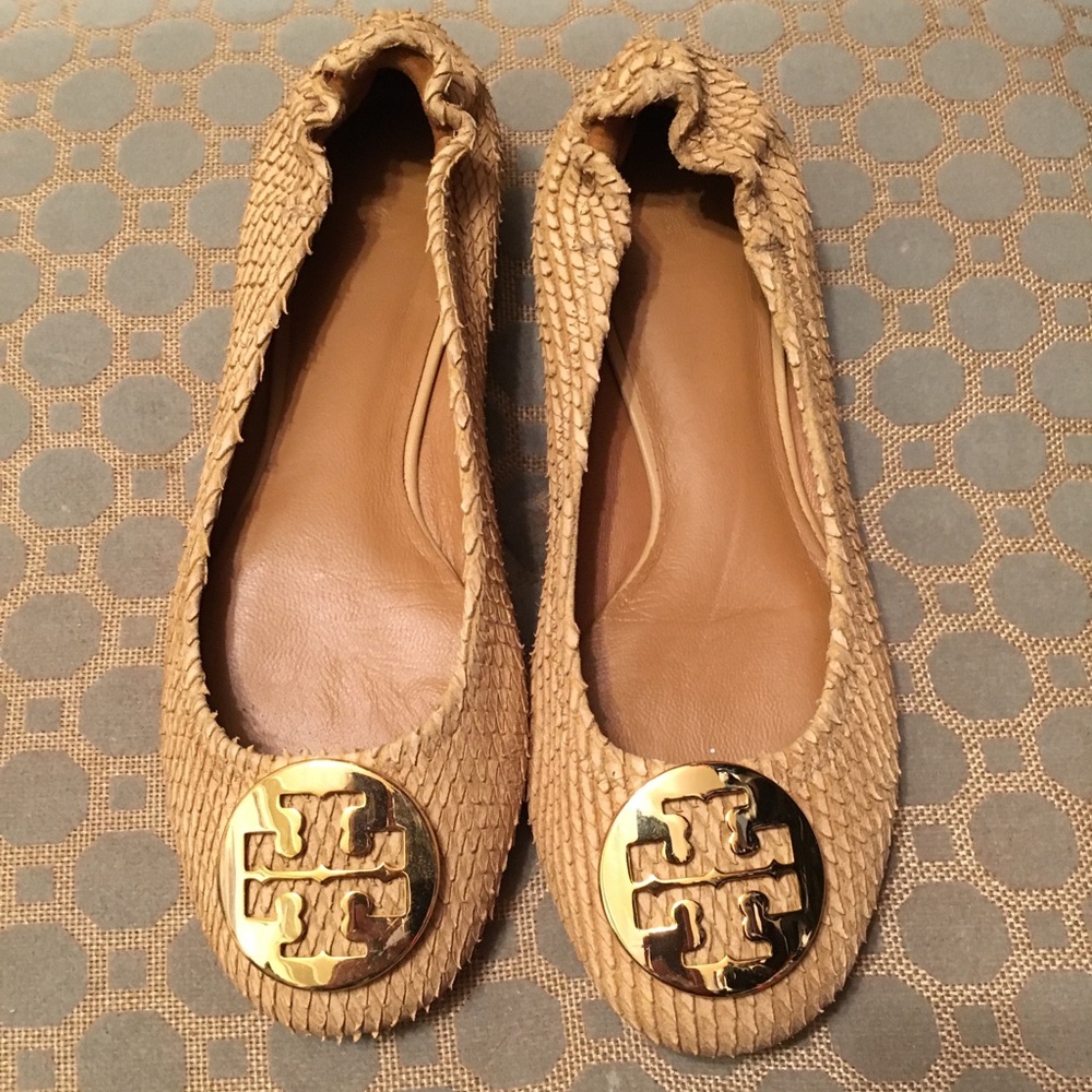 Tory burch reva flat 7.5