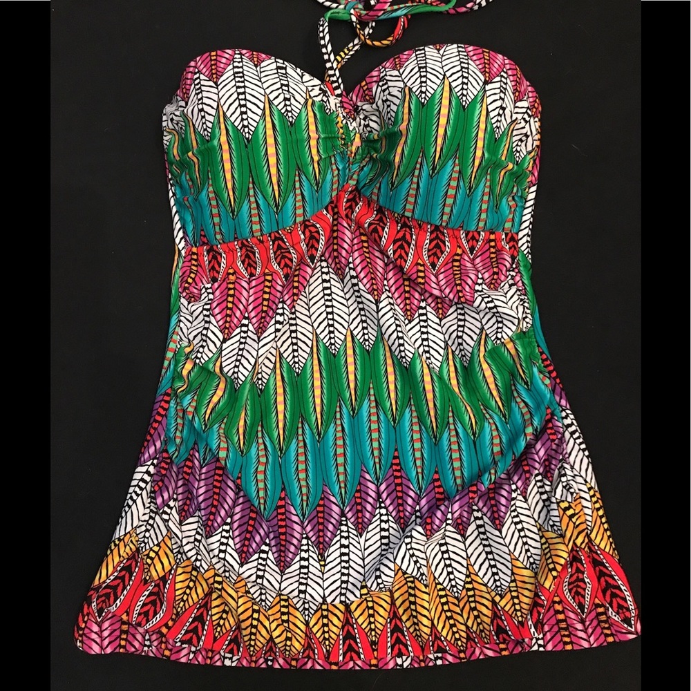 FREE W/$20+ PURCHASE Cheerful Tribal Halter Top