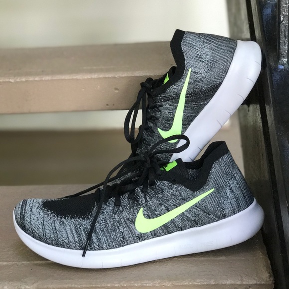 NWT Nike ID Free Rn Flyknit, size 10,5M. AUTHENTIC - Picture 4 of 7