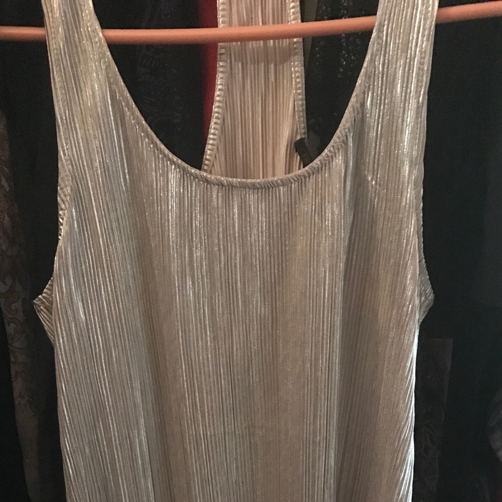 ⚡️💥 Limited Brand Champagne T Back Blouse