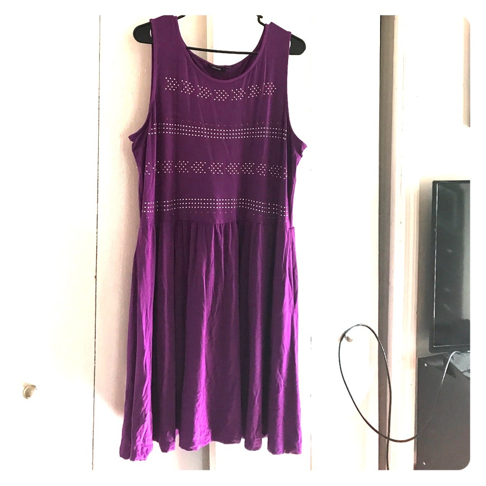 Apt 9 Sleeveless Purple dress