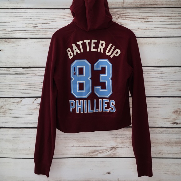 PINK by Victoria's Secret Phillies Zip-up Sz L - Picture 7 of 7