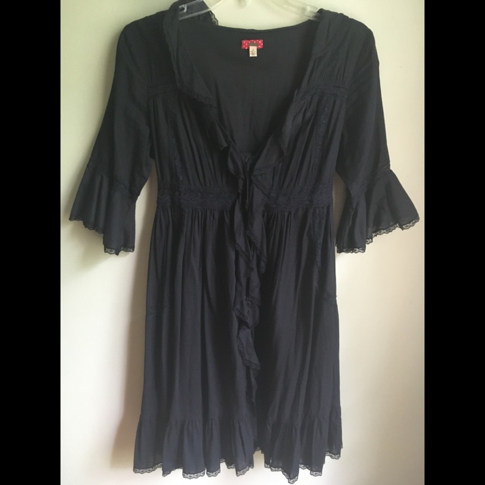 Free People Lace button up tunic/dress