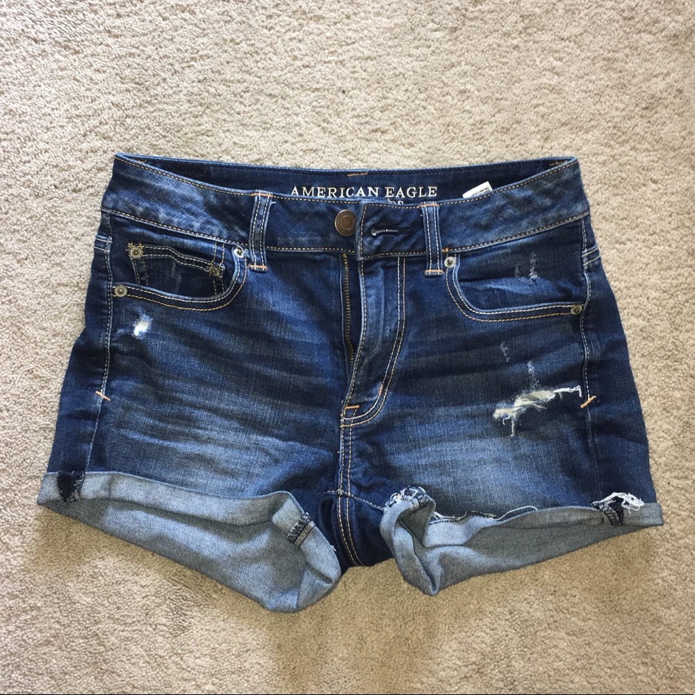 American Eagle high waisted Jean shorts