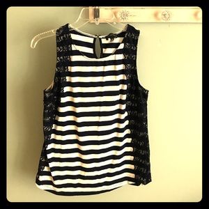 Lace tank top
