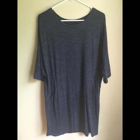 LOFT Dresses & Skirts - Lou and Grey Navy Super Soft Dress. With pockets!