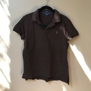 Brown polo