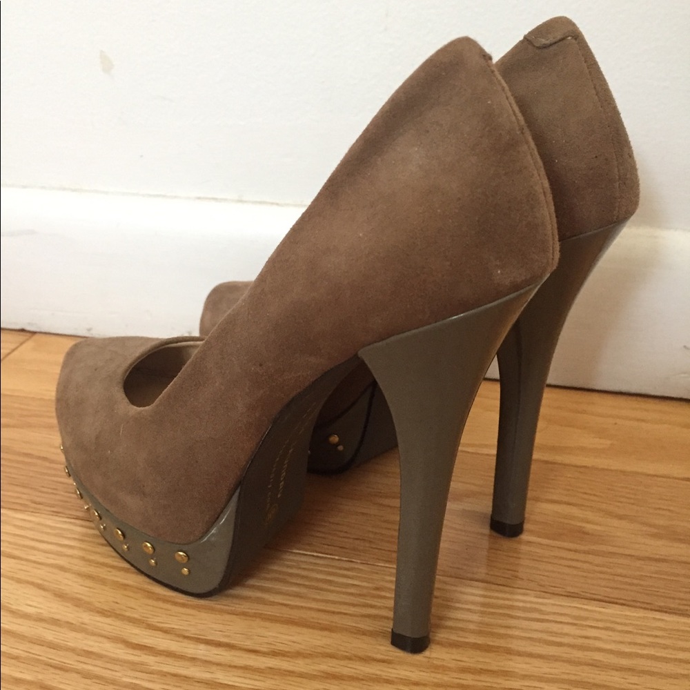 Chinese Laundry Studded Platform Pumps