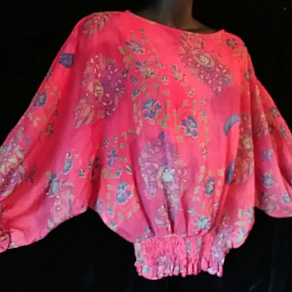 Sushiflower chiffon top-sizes S/M/L