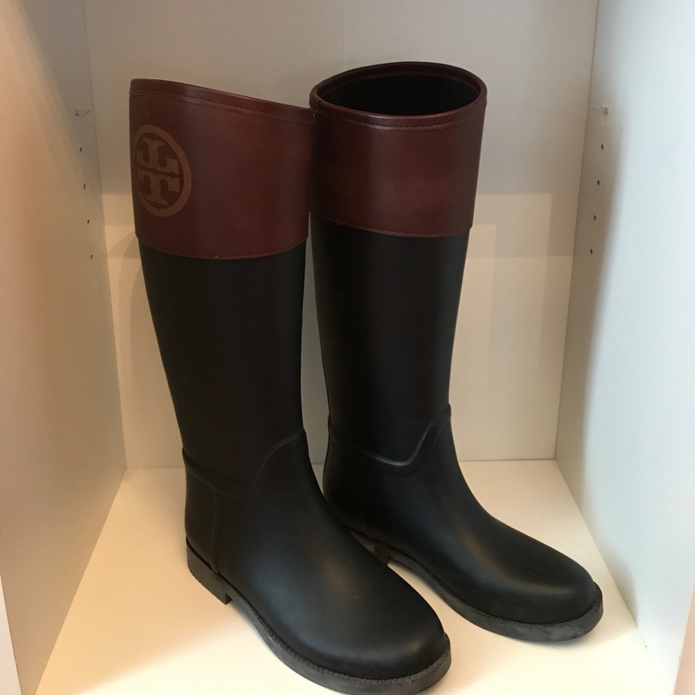 Tory Burch rain boots