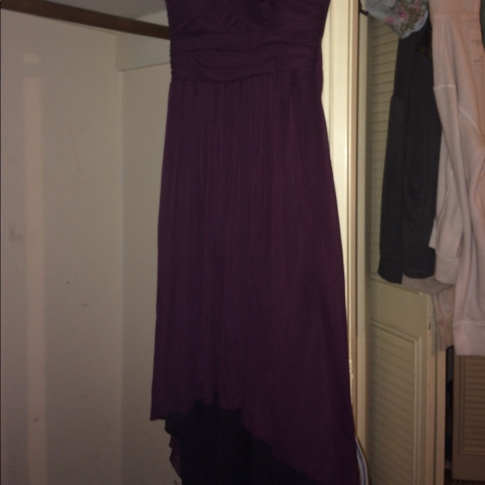 Plum colored Hoco/prom dress