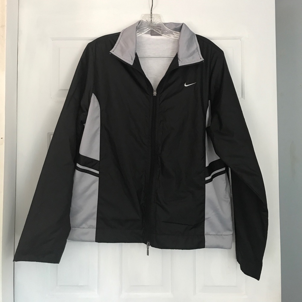 Nick Women's Zip Up Fill Lining Light Jacket Sz M