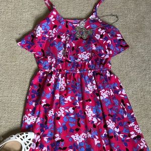 Colorful flower dress