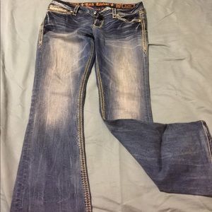 Buckle Rock Revival embellished denim jeans