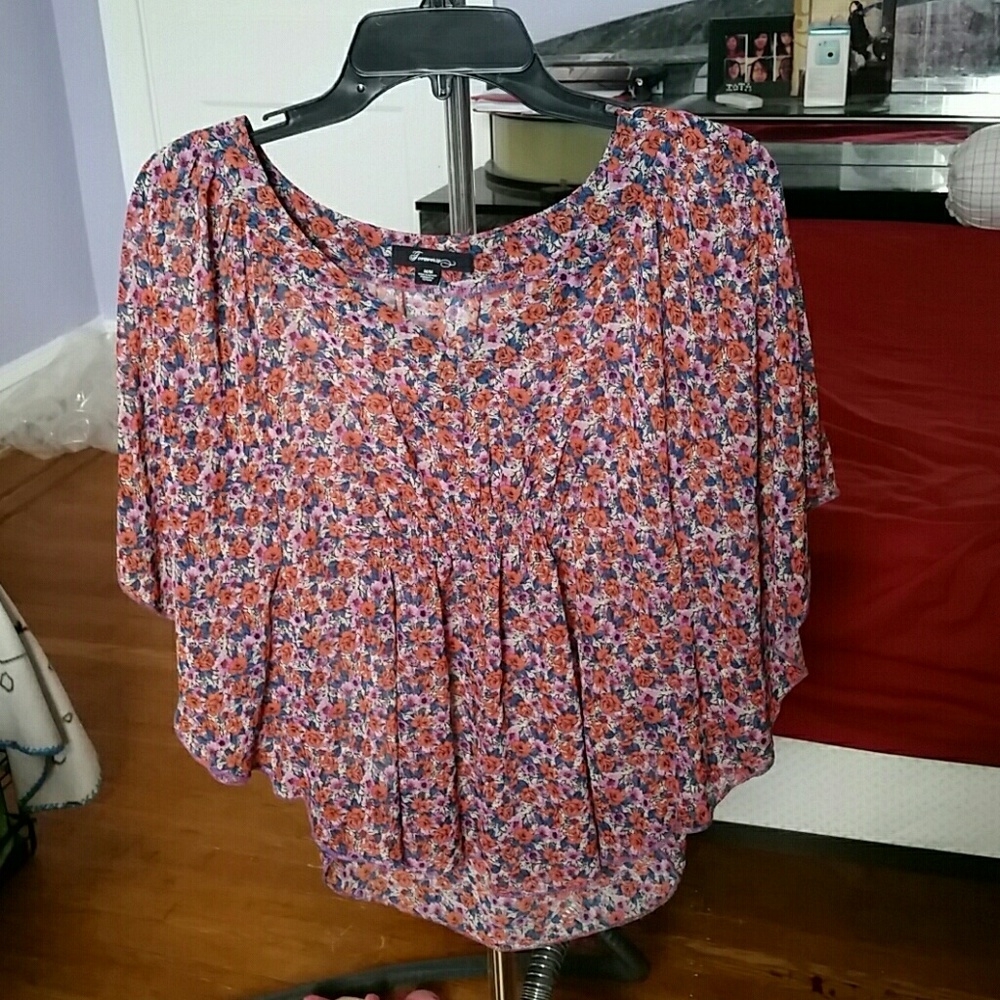 Flowy floral top