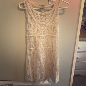 Off white lace dress