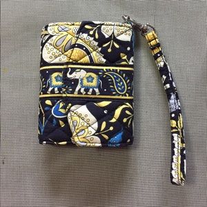 Vera Bradley wrist phone/wallet
