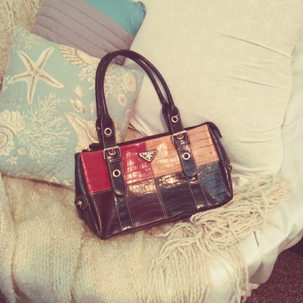 Woman prada bag