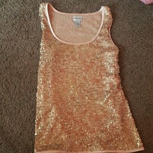 Chico's Sequin Tank