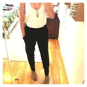 Elevens brand (from Anthropology) black pants.